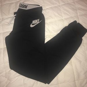 Black NIKE Joggers